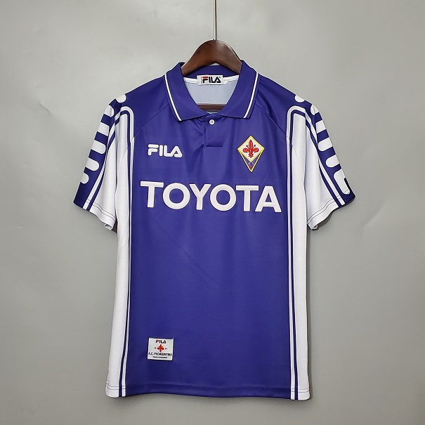 AAA Quality Fiorentina 99/00 Home Soccer Jersey